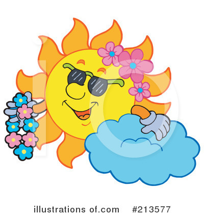 Royalty-Free (RF) Sun Clipart Illustration by visekart - Stock Sample #213577