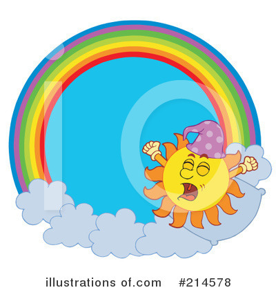 Royalty-Free (RF) Sun Clipart Illustration by visekart - Stock Sample #214578