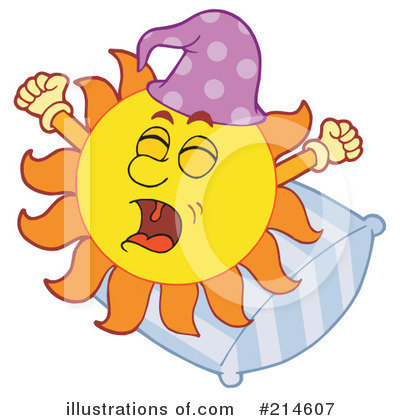 Royalty-Free (RF) Sun Clipart Illustration by visekart - Stock Sample #214607