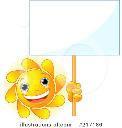 Royalty-Free (RF) Sun Clipart Illustration by Pushkin - Stock Sample #217186