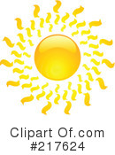 Sun Clipart #217624 by KJ Pargeter