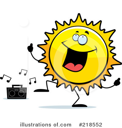 Royalty-Free (RF) Sun Clipart Illustration by Cory Thoman - Stock Sample #218552