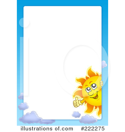 Royalty-Free (RF) Sun Clipart Illustration by visekart - Stock Sample #222275