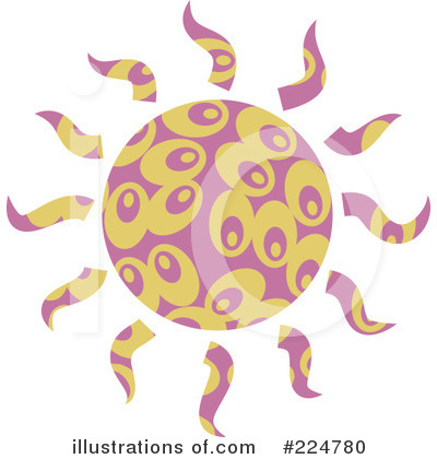 Royalty-Free (RF) Sun Clipart Illustration by Prawny - Stock Sample #224780