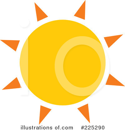 Royalty-Free (RF) Sun Clipart Illustration by Prawny - Stock Sample #225290