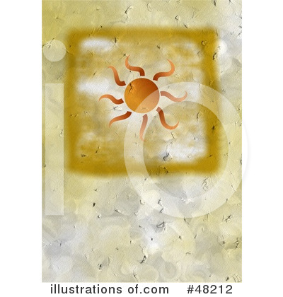 Royalty-Free (RF) Sun Clipart Illustration by Prawny - Stock Sample #48212
