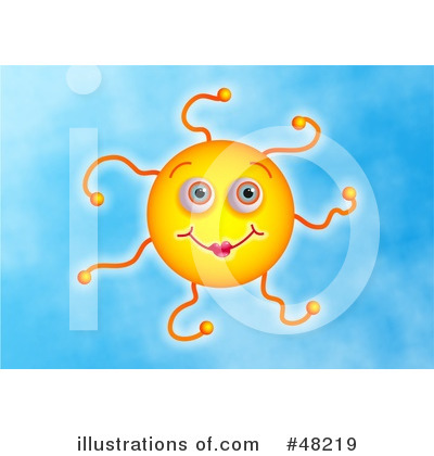Royalty-Free (RF) Sun Clipart Illustration by Prawny - Stock Sample #48219