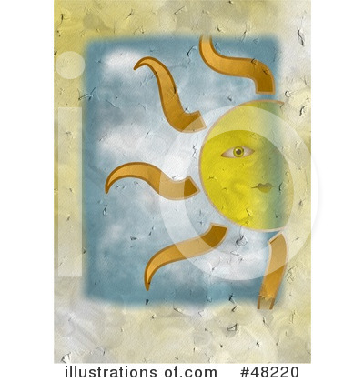 Royalty-Free (RF) Sun Clipart Illustration by Prawny - Stock Sample #48220