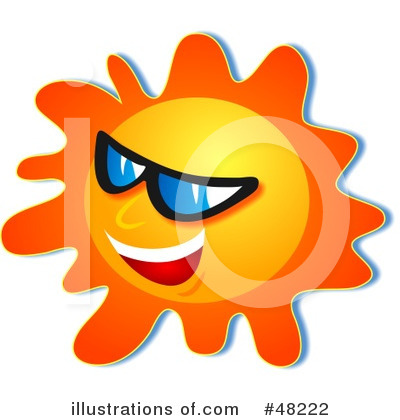 Royalty-Free (RF) Sun Clipart Illustration by Prawny - Stock Sample #48222