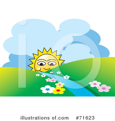 Royalty-Free (RF) Sun Clipart Illustration by Lal Perera - Stock Sample #71623