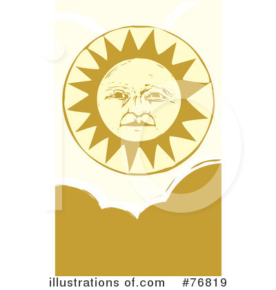 Royalty-Free (RF) Sun Clipart Illustration by xunantunich - Stock Sample #76819