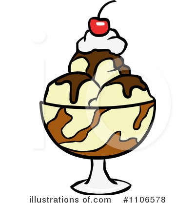 Ice Cream Sundae Clipart #1106578 by Cartoon Solutions
