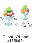 Sundae Clipart #1358971 by Vector Tradition SM