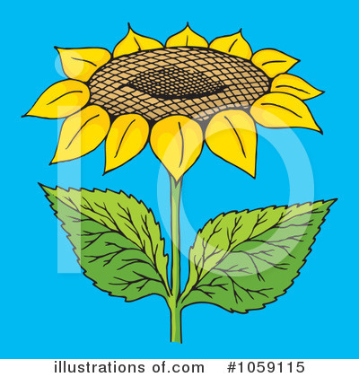 Flowers Clipart #1059115 by Any Vector