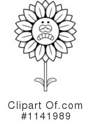Sunflower Clipart #1141989 by Cory Thoman