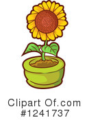 Sunflower Clipart #1241737 by YUHAIZAN YUNUS