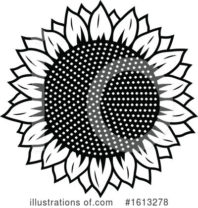 Sunflower Clipart #1613278 by Vector Tradition SM