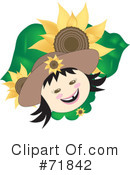 Sunflowers Clipart #71842 by inkgraphics