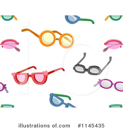 Royalty-Free (RF) Sunglasses Clipart Illustration by BNP Design Studio - Stock Sample #1145435