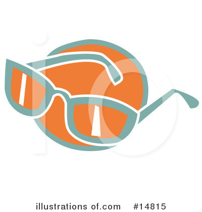 Royalty-Free (RF) Sunglasses Clipart Illustration by Andy Nortnik - Stock Sample #14815