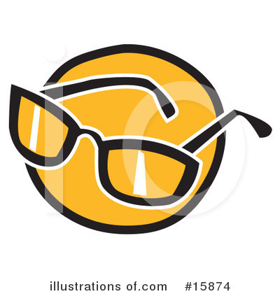 Royalty-Free (RF) Sunglasses Clipart Illustration by Andy Nortnik - Stock Sample #15874