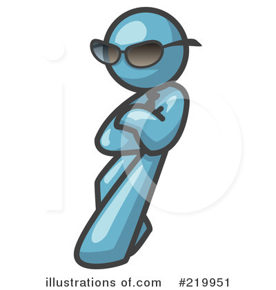 Royalty-Free (RF) Sunglasses Clipart Illustration by Leo Blanchette - Stock Sample #219951
