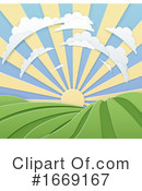 Sunrise Clipart #1669167 by AtStockIllustration