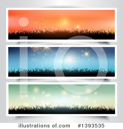 Royalty-Free (RF) Sunset Clipart Illustration by KJ Pargeter - Stock Sample #1393535