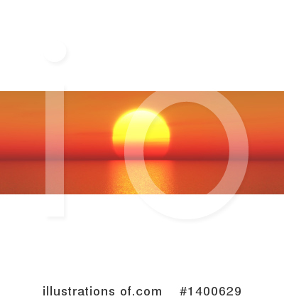Royalty-Free (RF) Sunset Clipart Illustration by KJ Pargeter - Stock Sample #1400629