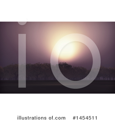 Royalty-Free (RF) Sunset Clipart Illustration by KJ Pargeter - Stock Sample #1454511