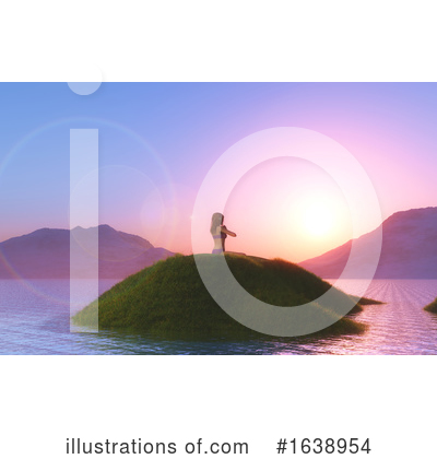 Royalty-Free (RF) Sunset Clipart Illustration by KJ Pargeter - Stock Sample #1638954