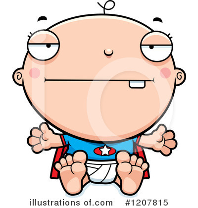 Super Baby Clipart #1207815 by Cory Thoman