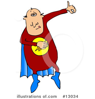 Super Hero Clipart #13034 by djart