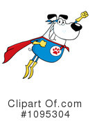 Super Dog Clipart #1095304 by Hit Toon