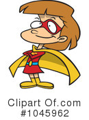 Super Hero Clipart #1045962 by toonaday
