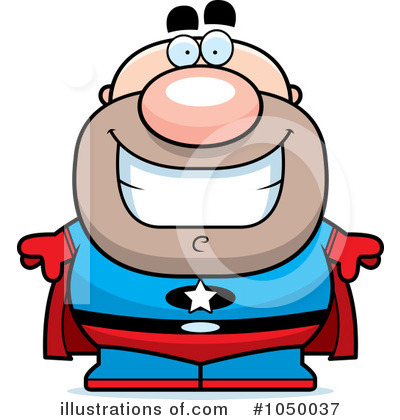 Royalty-Free (RF) Super Hero Clipart Illustration by Cory Thoman - Stock Sample #1050037