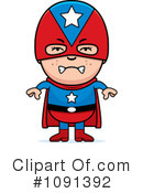 Super Hero Clipart #1091392 by Cory Thoman