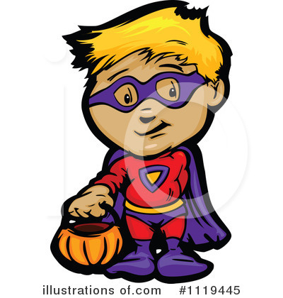 Royalty-Free (RF) Super Hero Clipart Illustration by Chromaco - Stock Sample #1119445