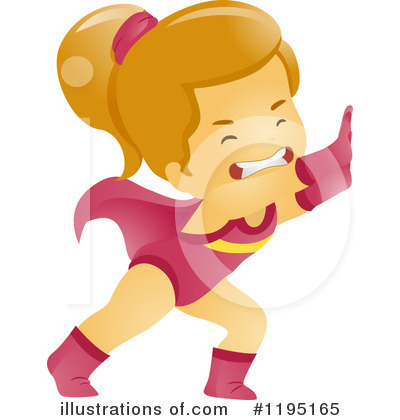 Royalty-Free (RF) Super Hero Clipart Illustration by BNP Design Studio - Stock Sample #1195165