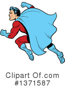 Super Hero Clipart #1371587 by Clip Art Mascots