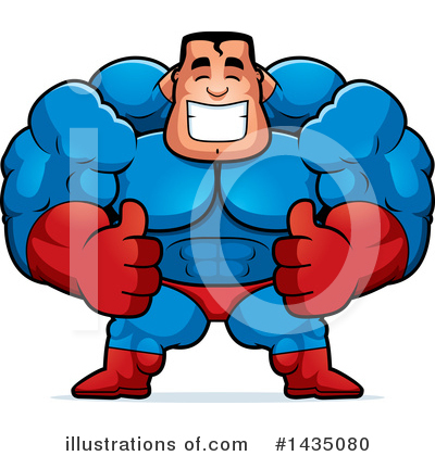 Royalty-Free (RF) Super Hero Clipart Illustration by Cory Thoman - Stock Sample #1435080