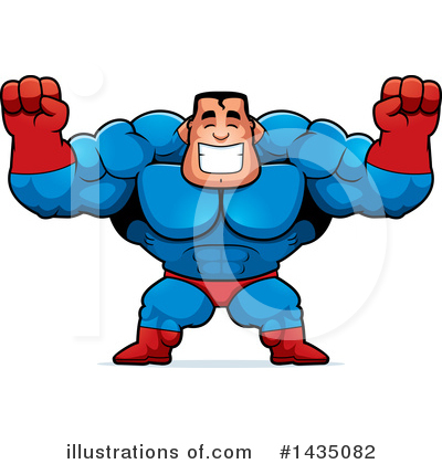Royalty-Free (RF) Super Hero Clipart Illustration by Cory Thoman - Stock Sample #1435082