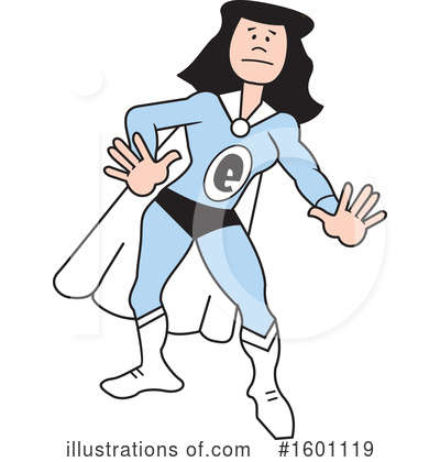 Royalty-Free (RF) Super Hero Clipart Illustration by Johnny Sajem - Stock Sample #1601119