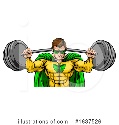 Royalty-Free (RF) Super Hero Clipart Illustration by AtStockIllustration - Stock Sample #1637526