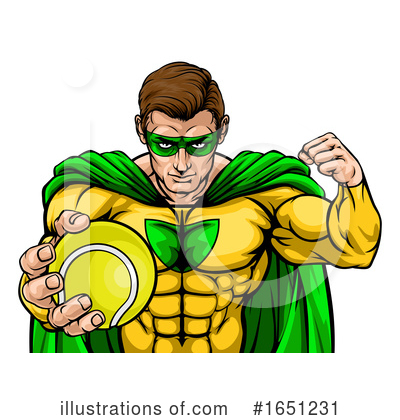 Royalty-Free (RF) Super Hero Clipart Illustration by AtStockIllustration - Stock Sample #1651231