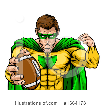 Royalty-Free (RF) Super Hero Clipart Illustration by AtStockIllustration - Stock Sample #1664173