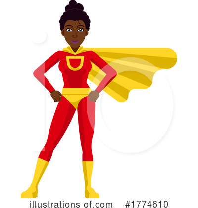 Super Heroes Clipart #1774610 by AtStockIllustration