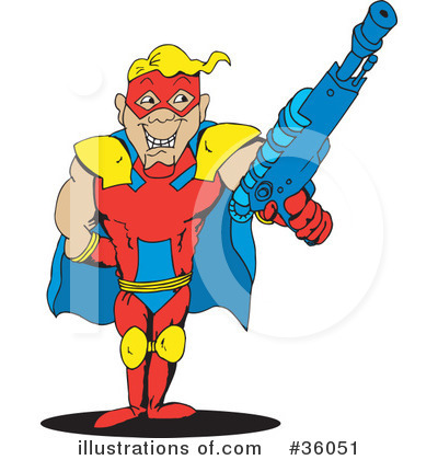Hero Clipart #36051 by Dennis Holmes Designs