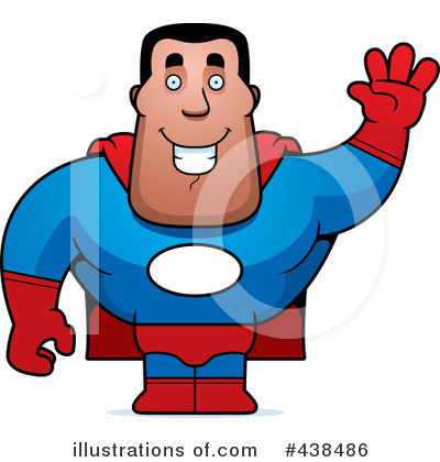 Royalty-Free (RF) Super Hero Clipart Illustration by Cory Thoman - Stock Sample #438486