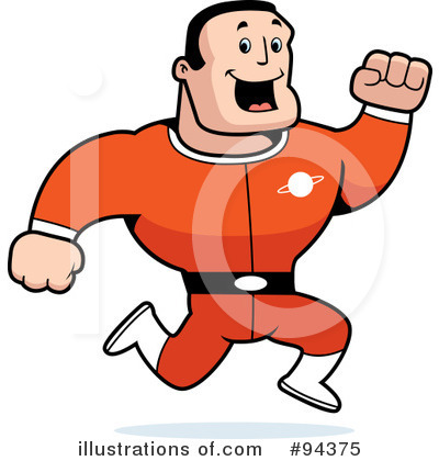 Royalty-Free (RF) Super Hero Clipart Illustration by Cory Thoman - Stock Sample #94375